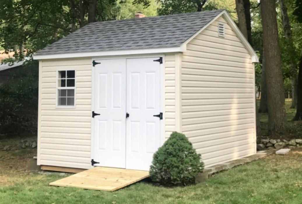 Standard Vinyl AFrame Shed Lancaster County Barns